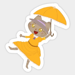 Jungle cat Sticker